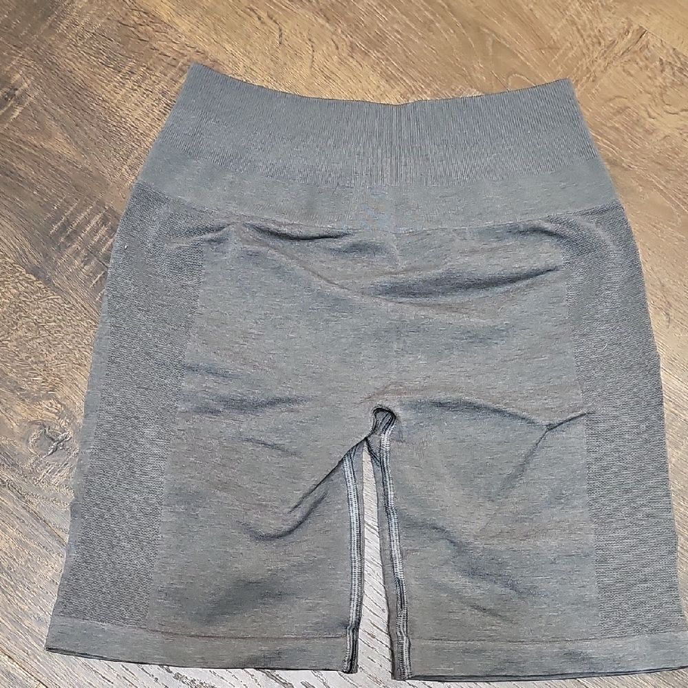 Alphalete Gray Bike Shorts